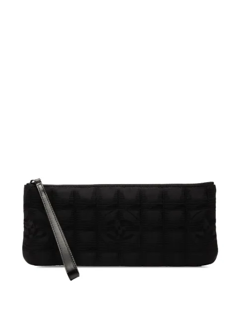 CHANEL Pre-Owned 2002-2003 New Travel Line Nylon Wristlet clutch bag