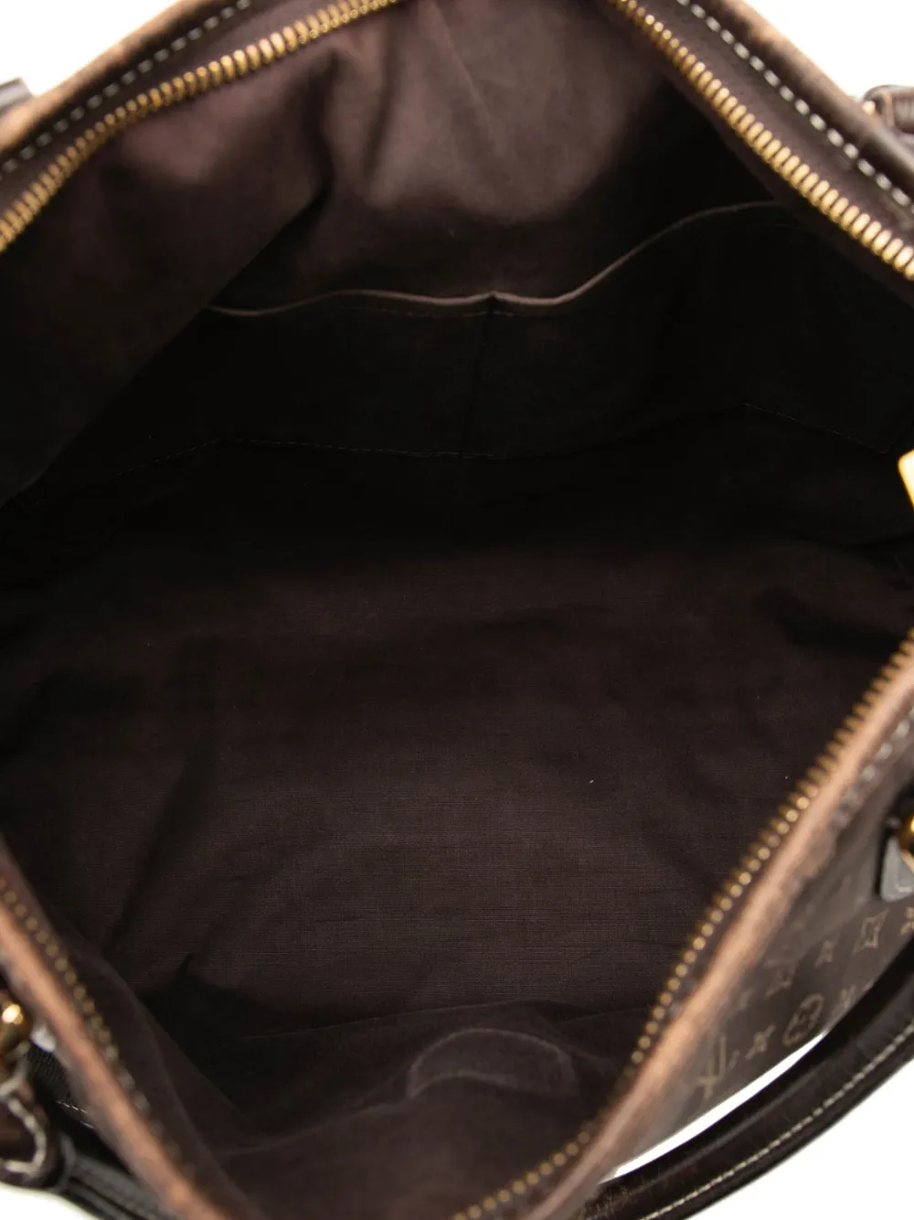 Pre-owned Louis Vuitton 2010-2011 Monogram Idylle Elegie Satchel In Brown