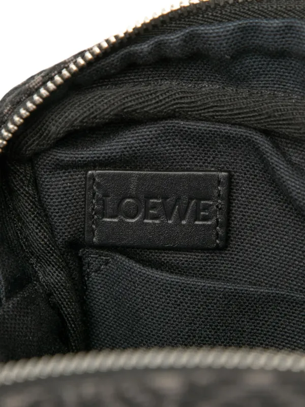 Loewe Pre-Owned 2021 XS アナグラム キャンバス ミリタリー