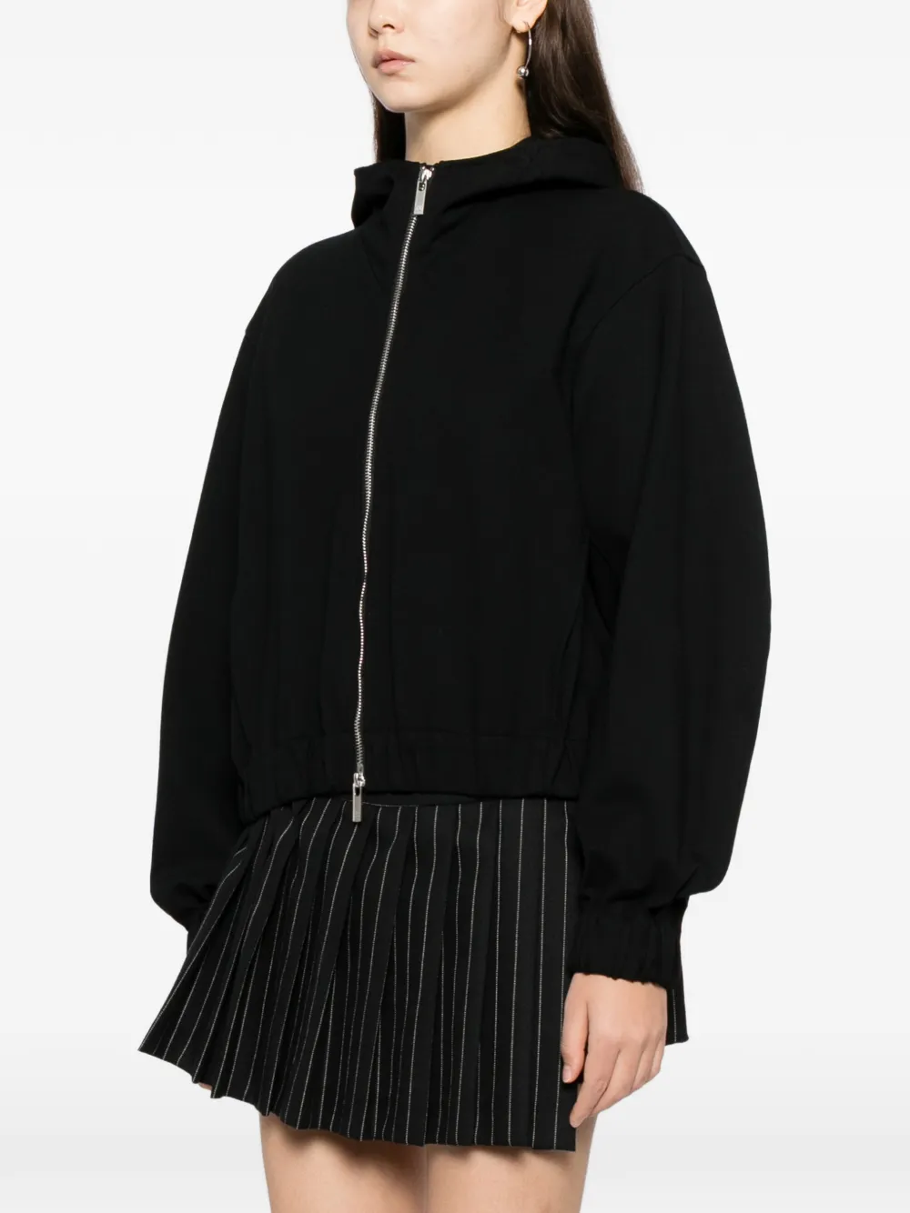  Helmut Lang Hooded Shell Jacket - Black 