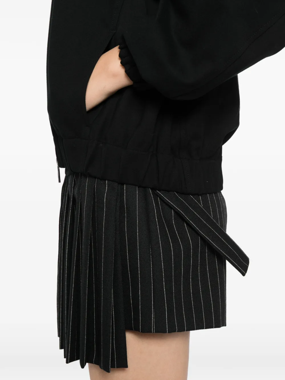 Helmut Lang Jack met capuchon Zwart