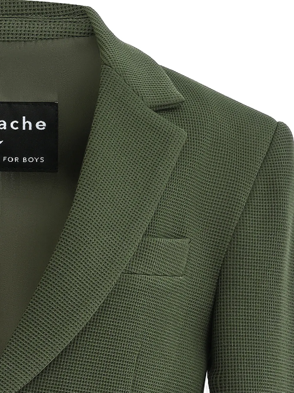  Moustache Single-breasted Suit - Green 