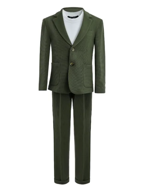 Moustache single-breasted suit 