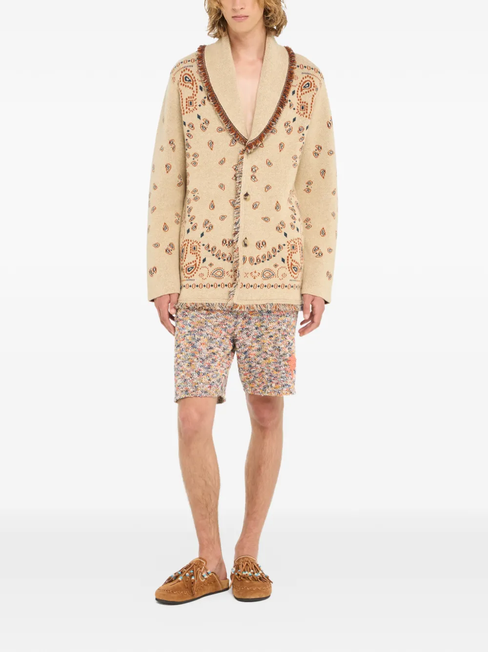 Jacquard Cardigan