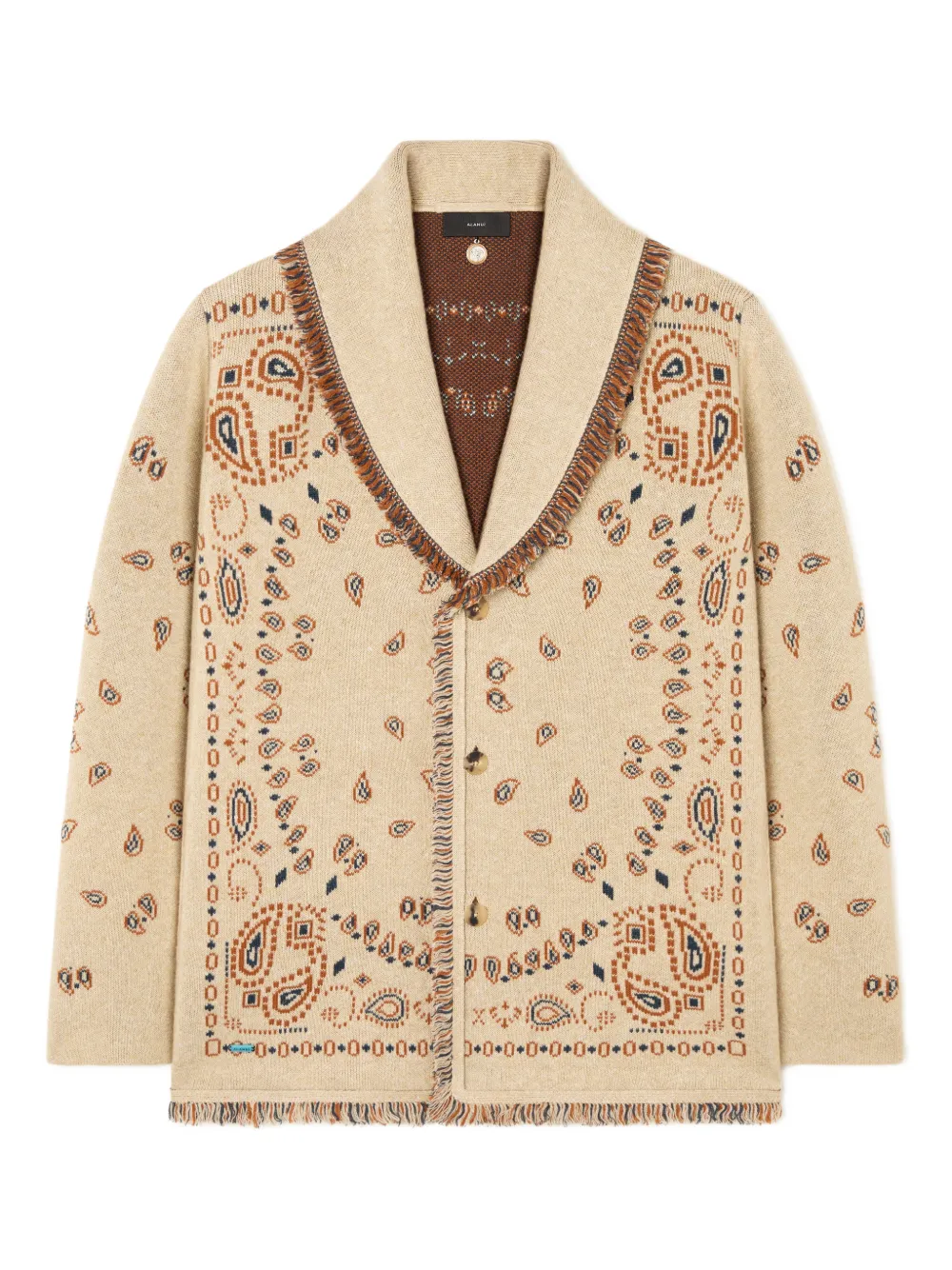Alanui jacquard cardigan | Neutrals | Image 1