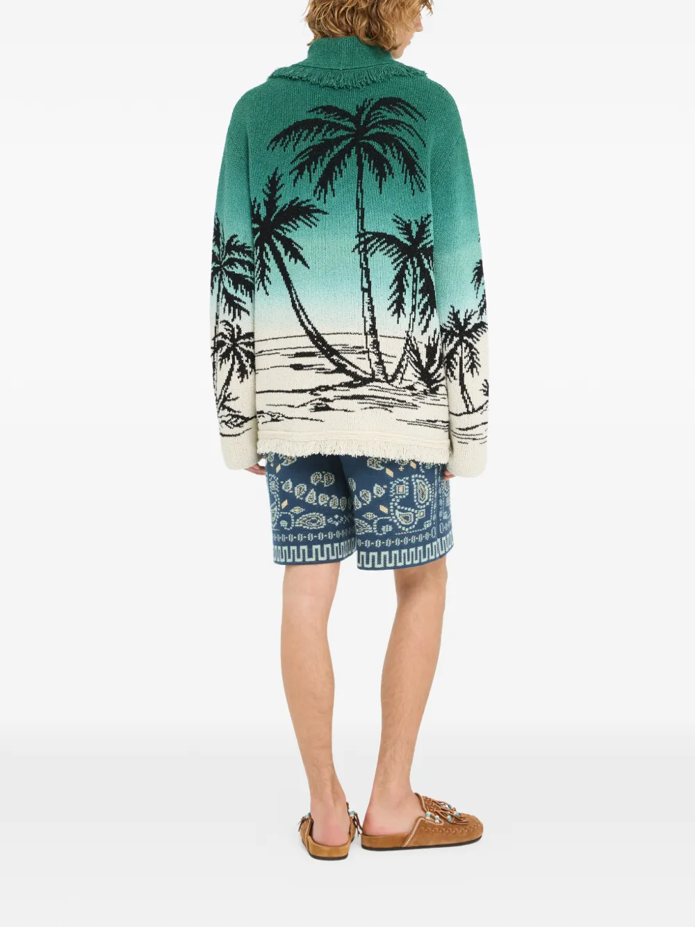 Wave Bloom Cardigan
