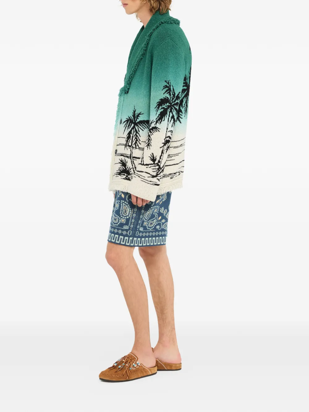 Wave Bloom Cardigan