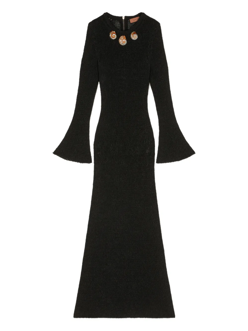 Alanui Abito lungo Island Memories - Nero