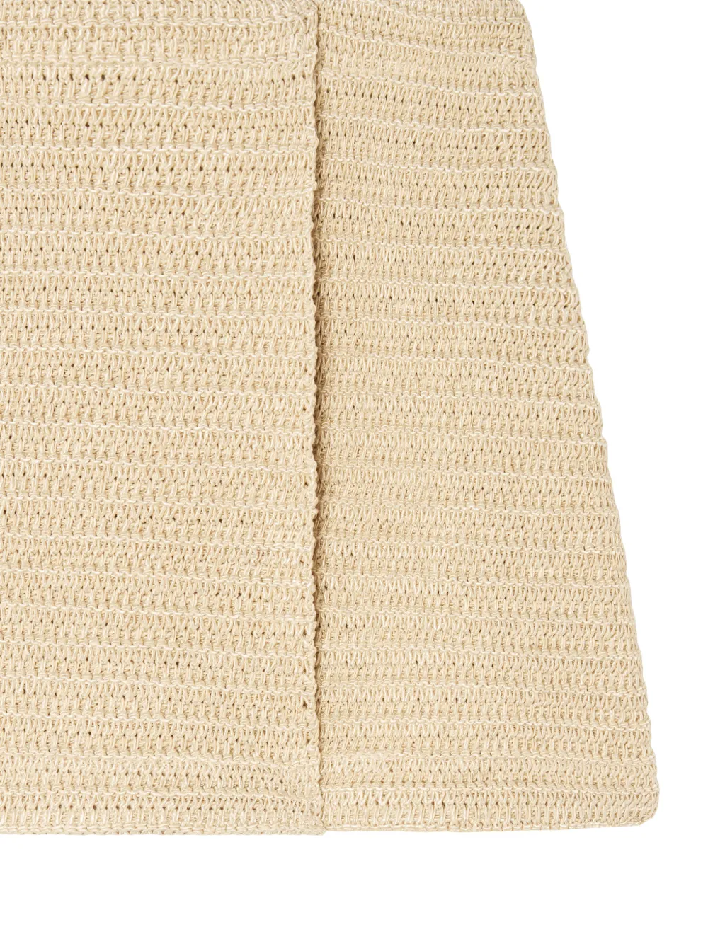 Alanui Mini-wikkelrok Beige