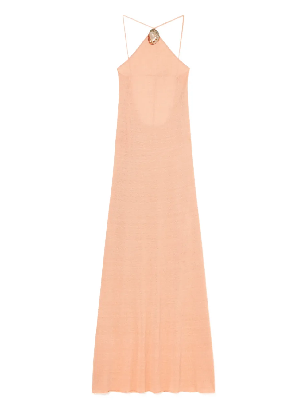 Alanui Abito lungo con scollo all'americana - Toni neutri