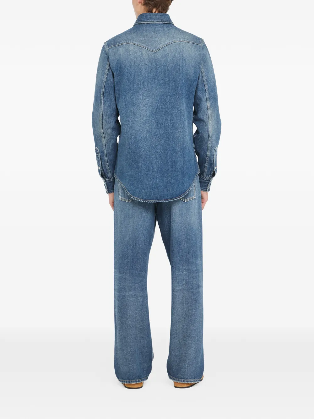 Alanui Denim overhemd Blauw