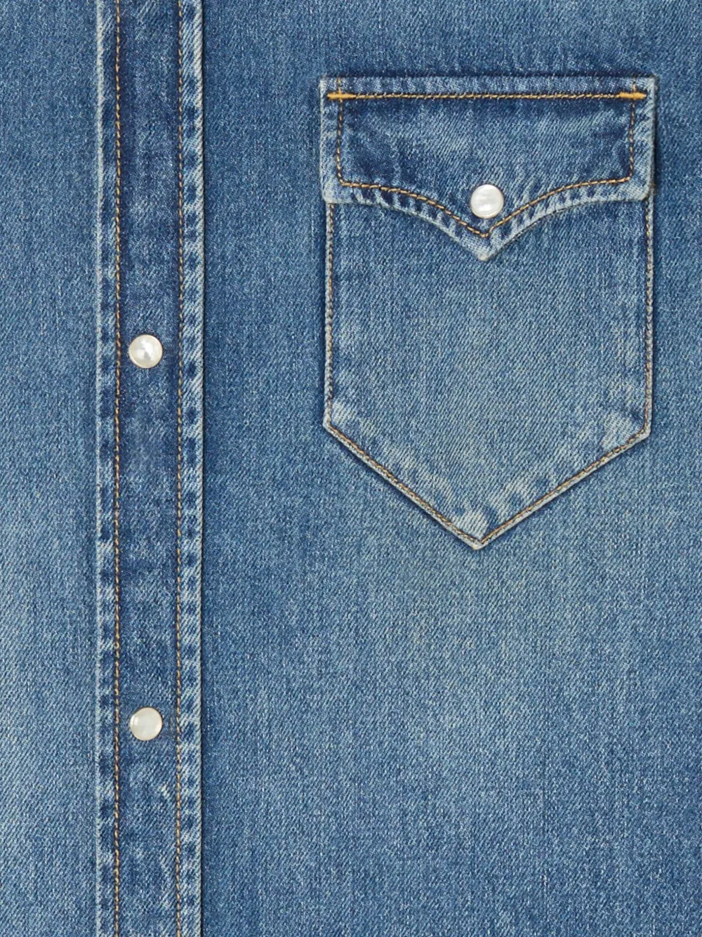 Alanui Denim overhemd Blauw