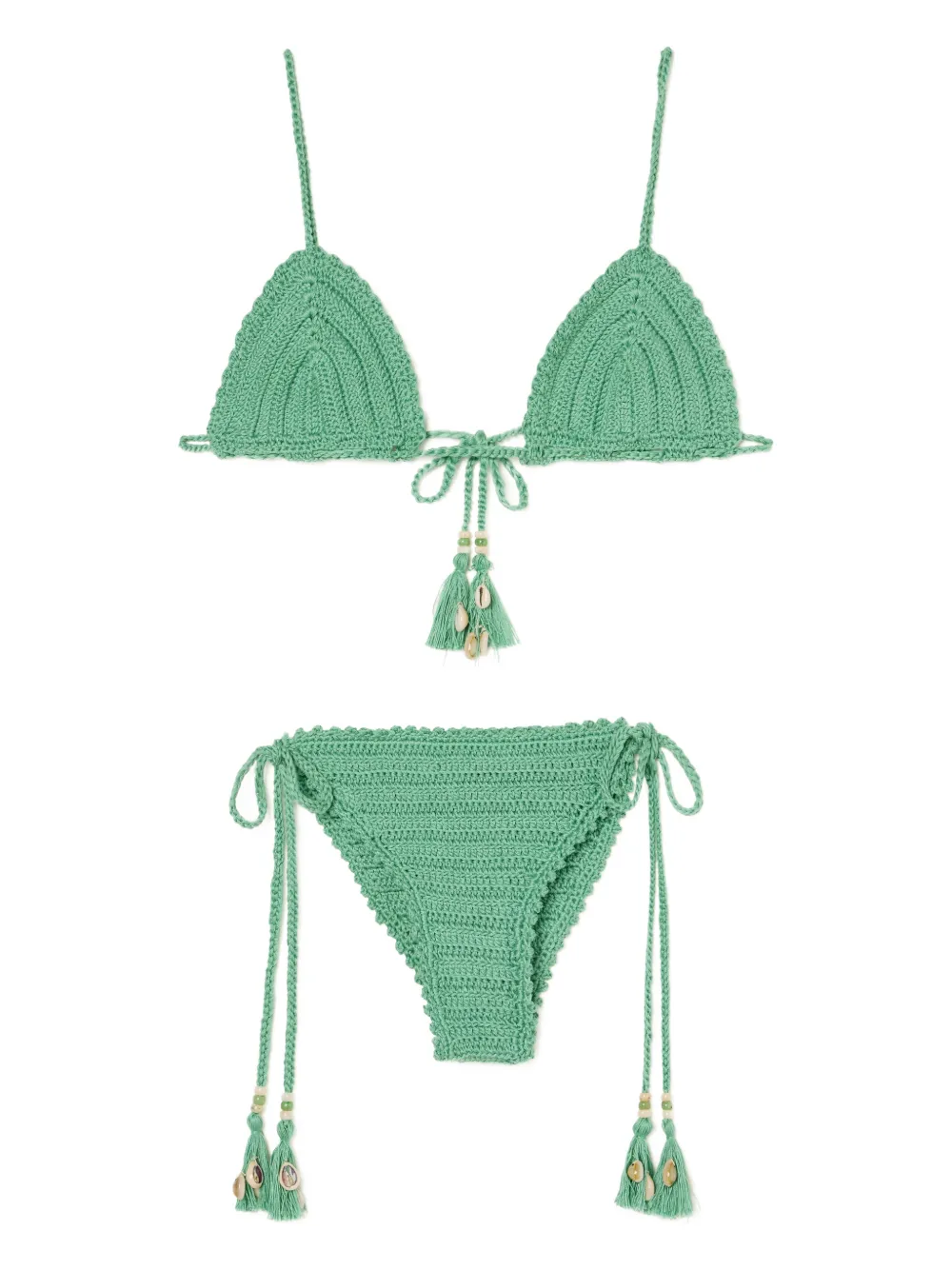 Alanui Bikini Sea Nomad con nappa - Verde