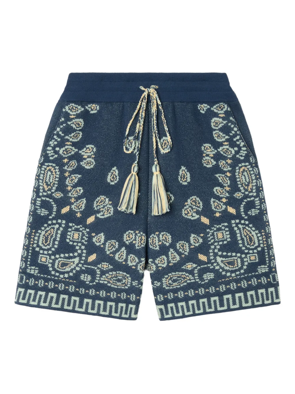 Alanui paisley-pattern shorts | Blue | Image 1