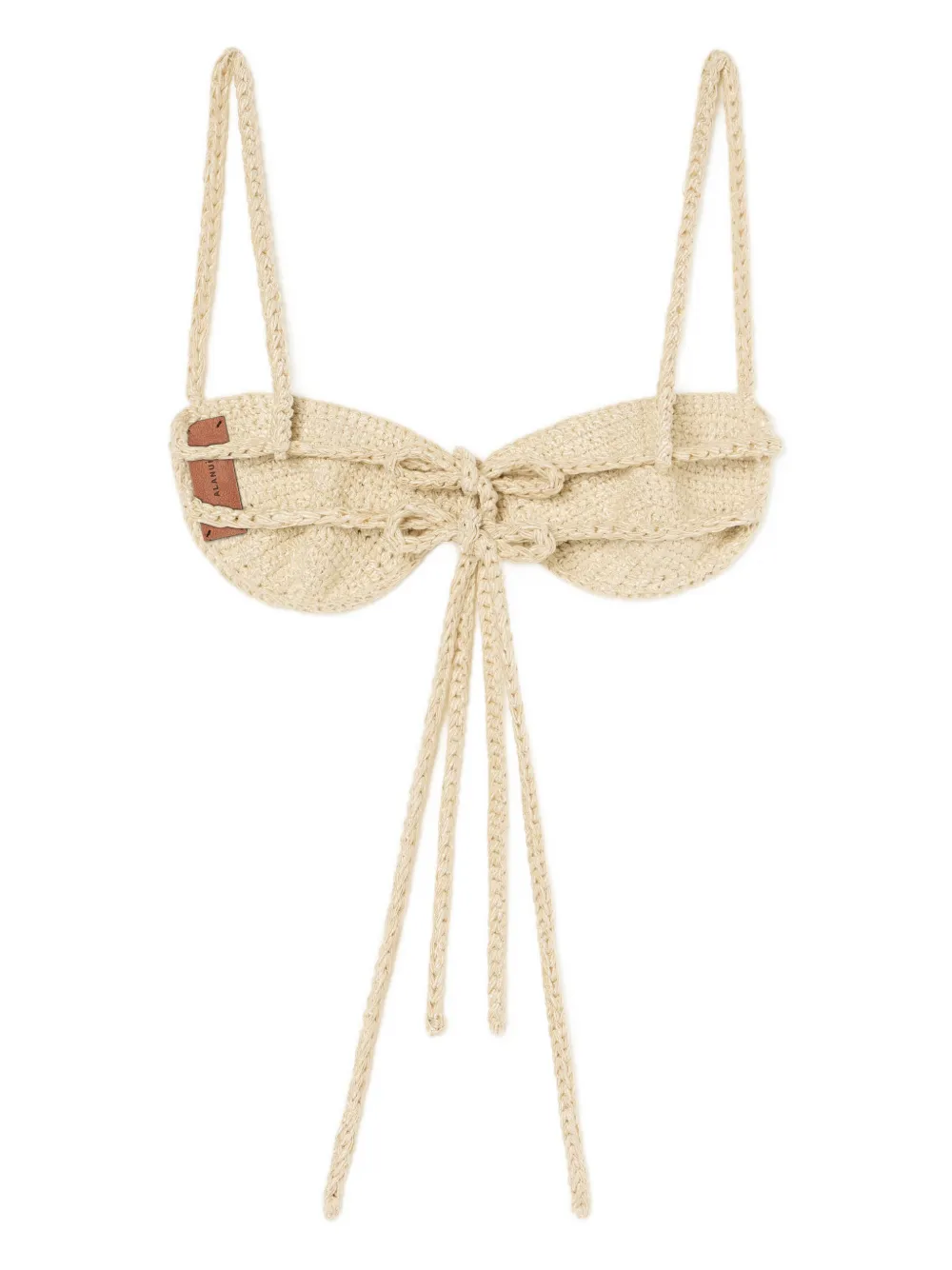 Balconette Self-Tie Bra