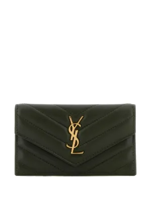 Saint Laurent Small Monogram Envelope Wallet | Black | FARFETCH RO Saint Laurent Small Monogram Envelope Wallet | Black | FARFETCH RO