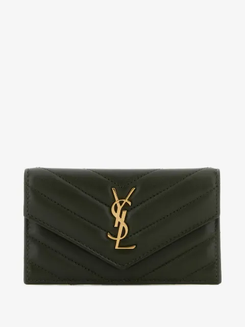 Saint Laurent quilted card holder