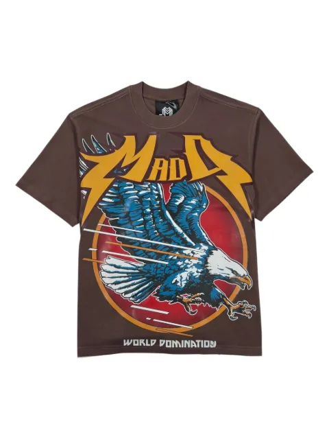 M4MaddMaxx eagle-graphic T-shirt