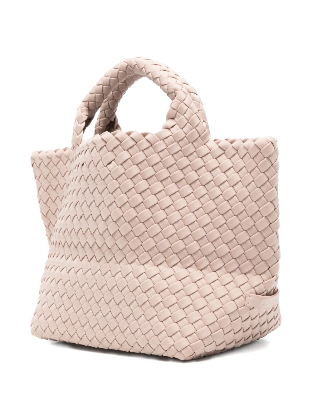 Naghedi Woven Tote Bag In Pink