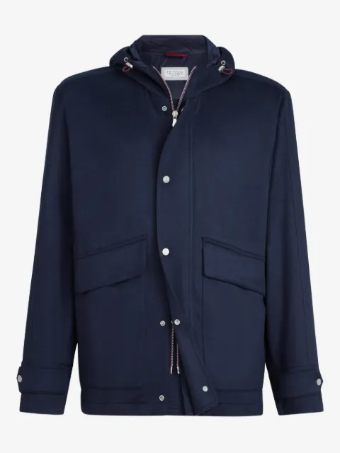 Brunello Cucinelli  cashmere hooded jacket