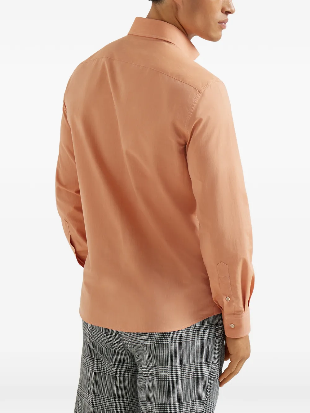 Brunello Cucinelli Button-up overhemd Oranje