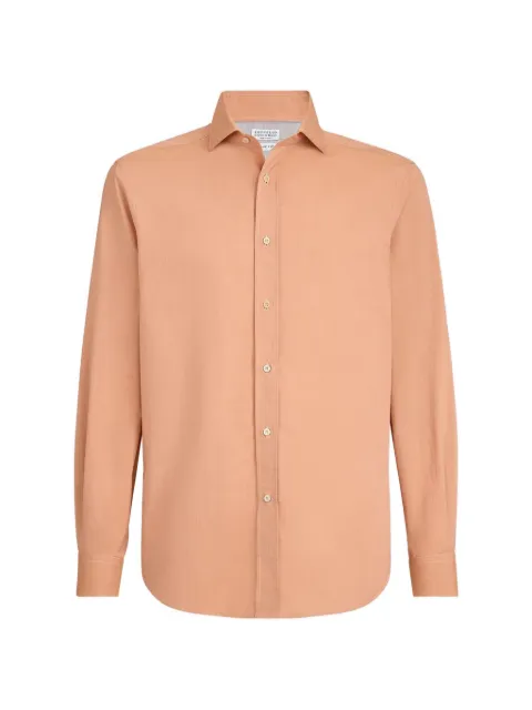Brunello Cucinelli Camisa com abotoamento