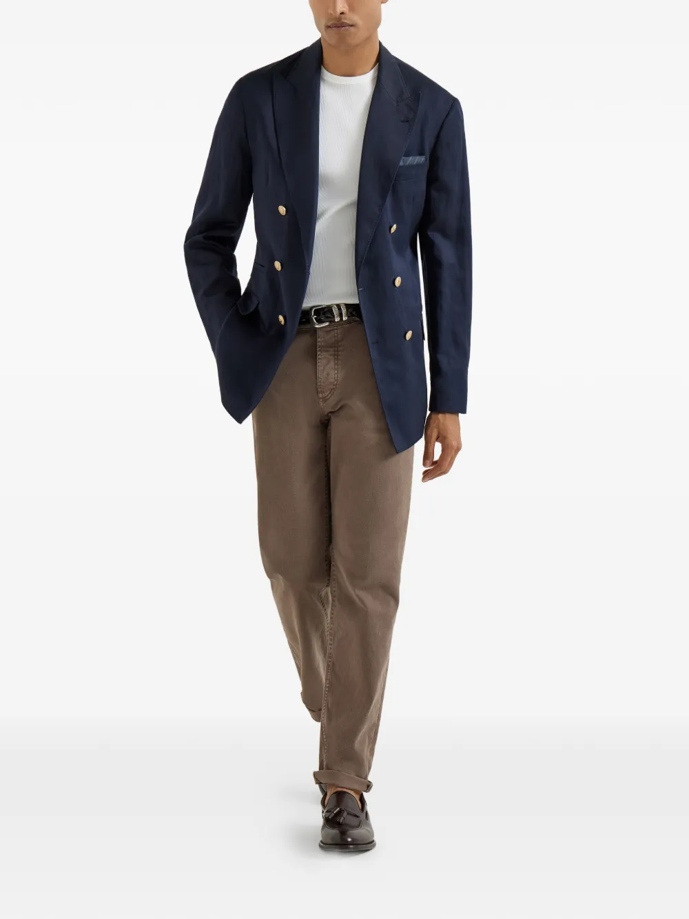 Brunello Cucinelli five-pocket button-fastening jeans | Regular & Straight-Leg Jeans | Image 2