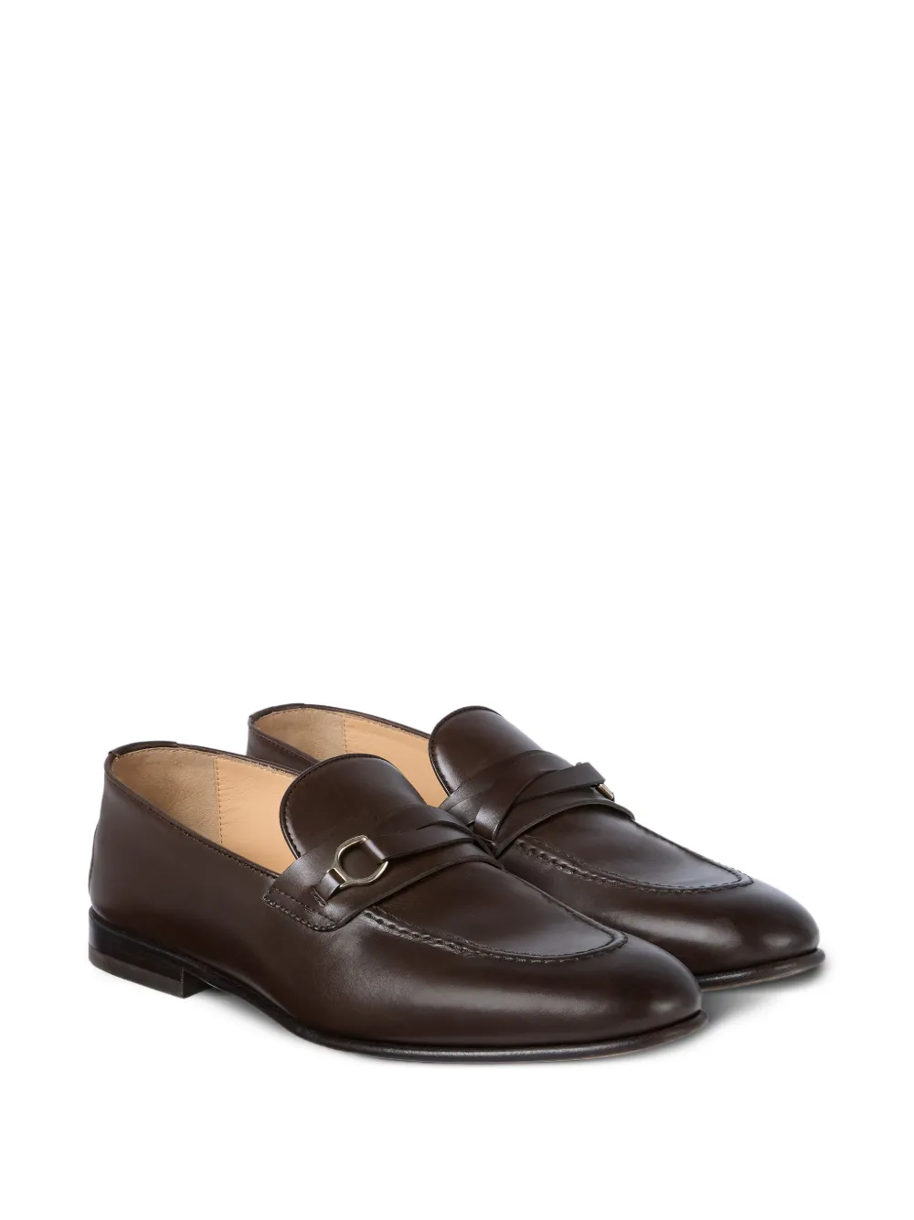 Brunello Cucinelli twist-detail loafers | Image 2