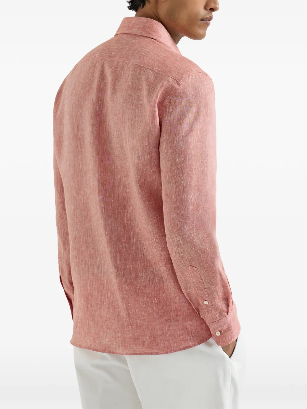 Brunello Cucinelli Button-up overhemd Rood