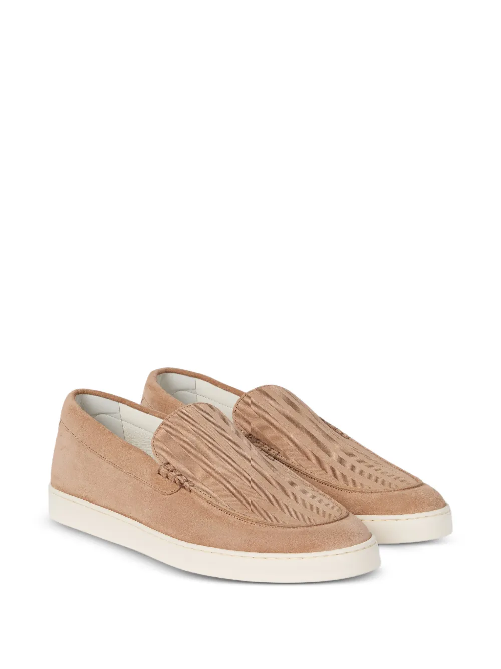 Brunello Cucinelli chevron-effect loafers | Image 2