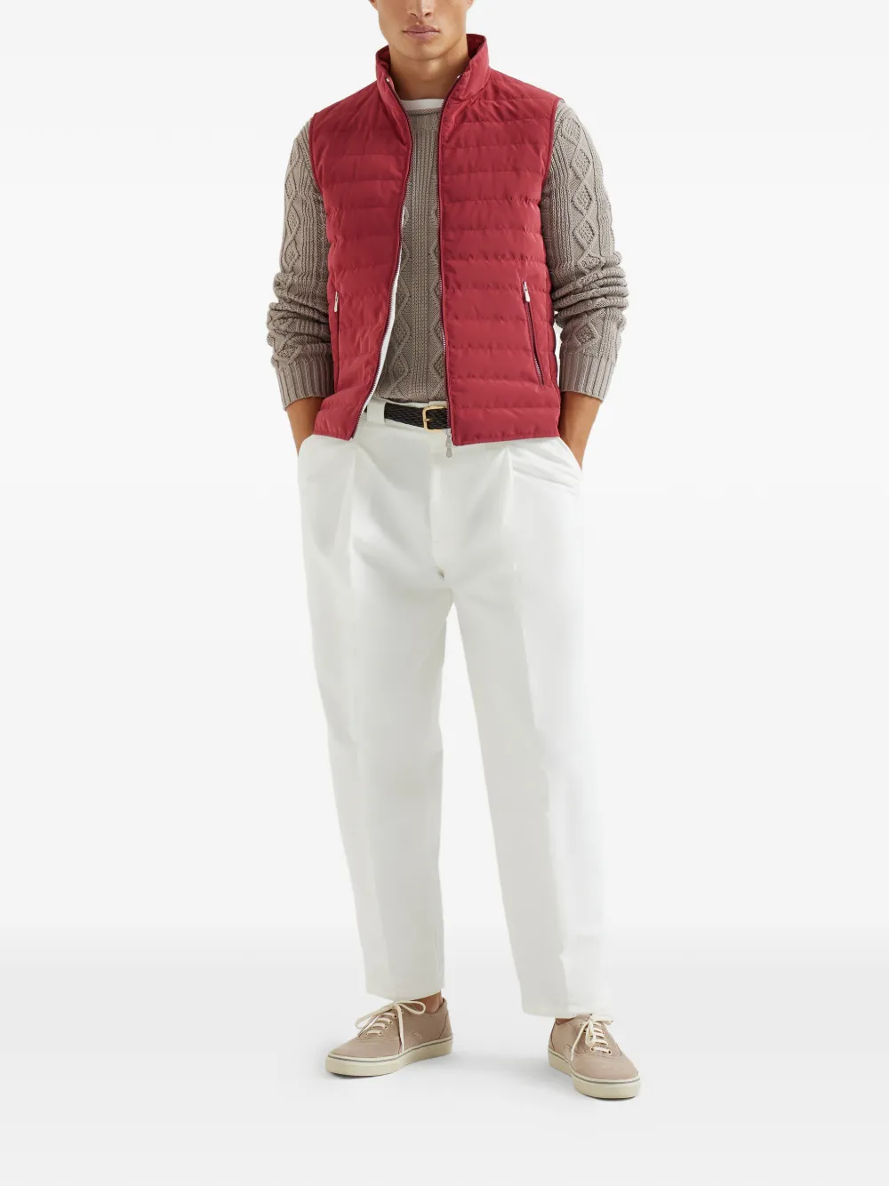 Brunello Cucinelli padded gilet | Waistcoats & Gilets | Image 2