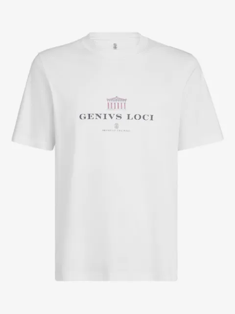 Brunello Cucinelli graphic-print crew-neck T-Shirt