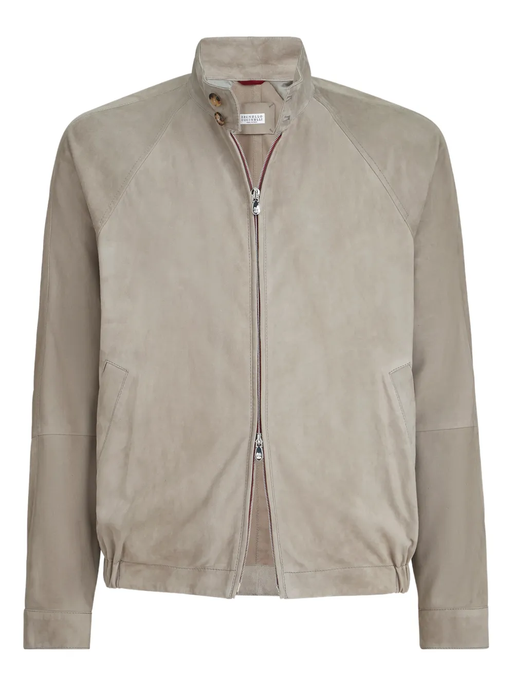 Brunello Cucinelli suede jacket - Toni neutri