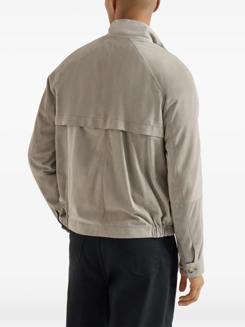 Brunello Cucinelli Suède jack Beige