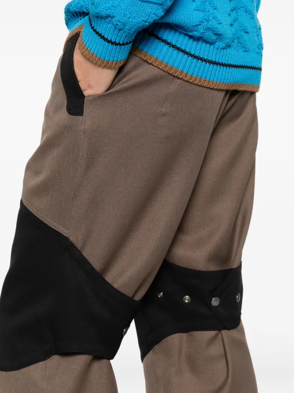 Kiko Kostadinov Orvos パネル パンツ | ブラウン | FARFETCH JP