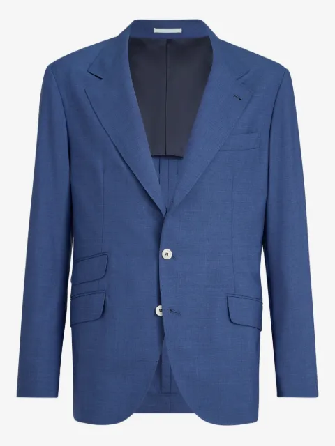 Brunello Cucinelli blazer med spetsiga slag