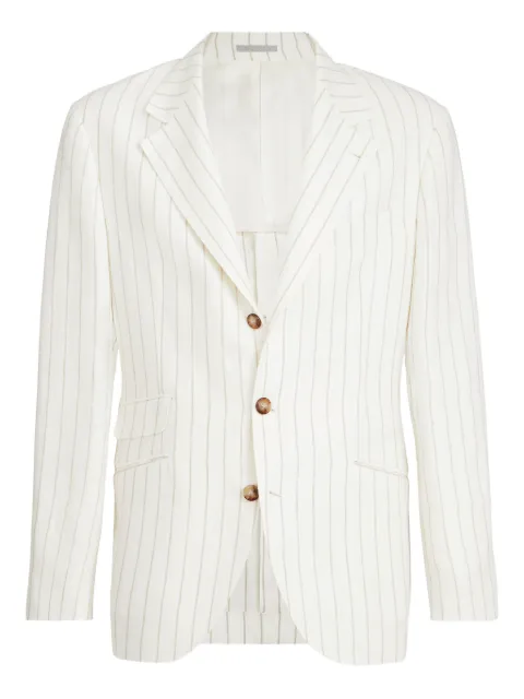 Brunello Cucinelli striped blazer