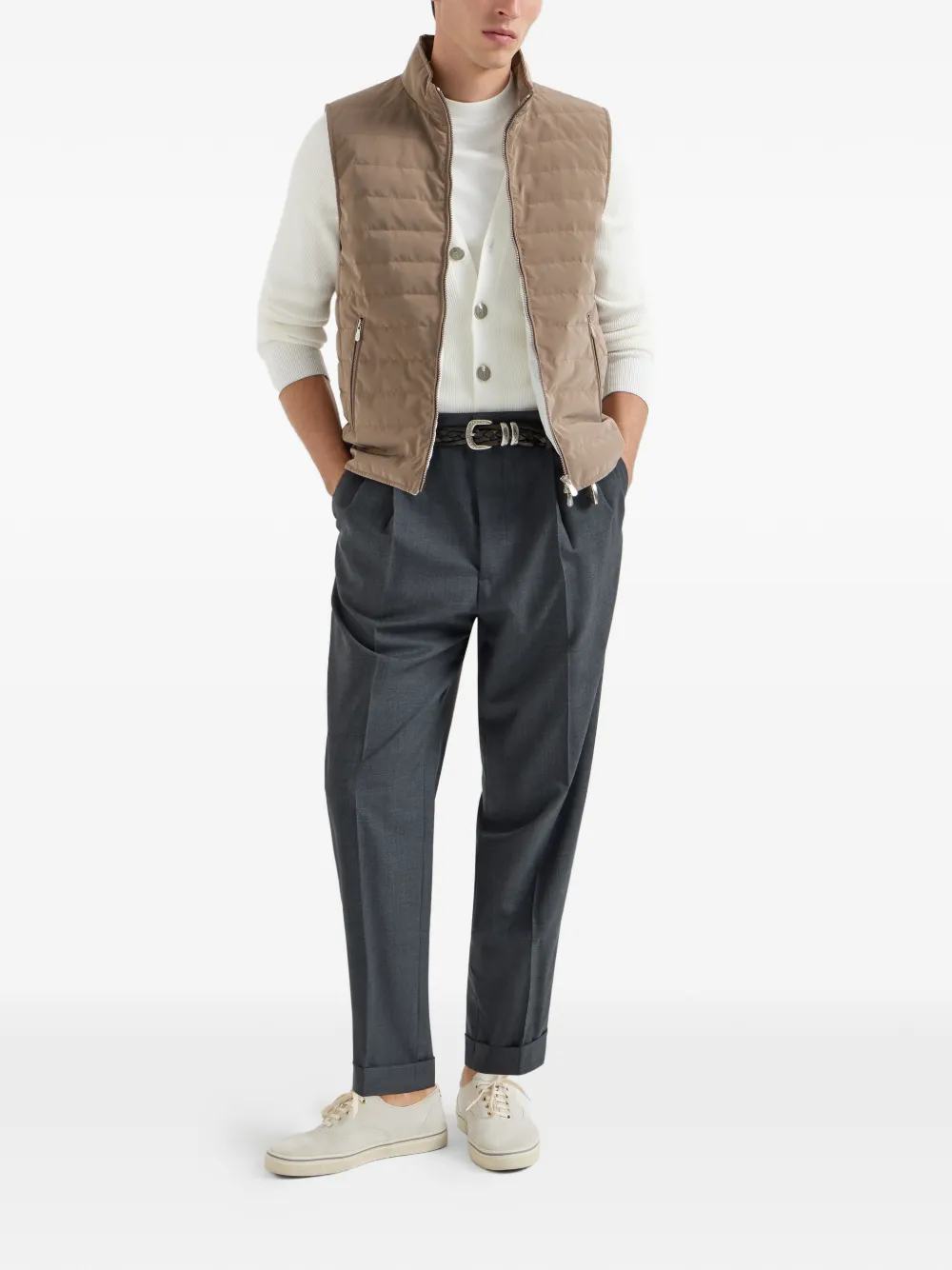 Brunello Cucinelli padded gilet | Waistcoats & Gilets | Image 2