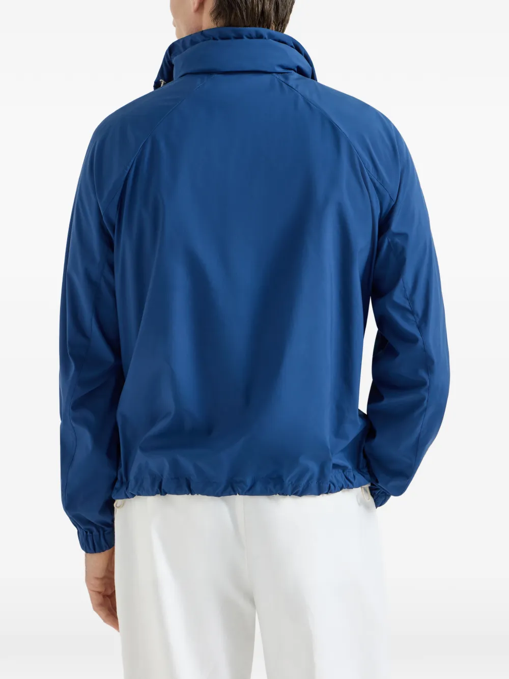 Brunello Cucinelli Jack met rits Blauw