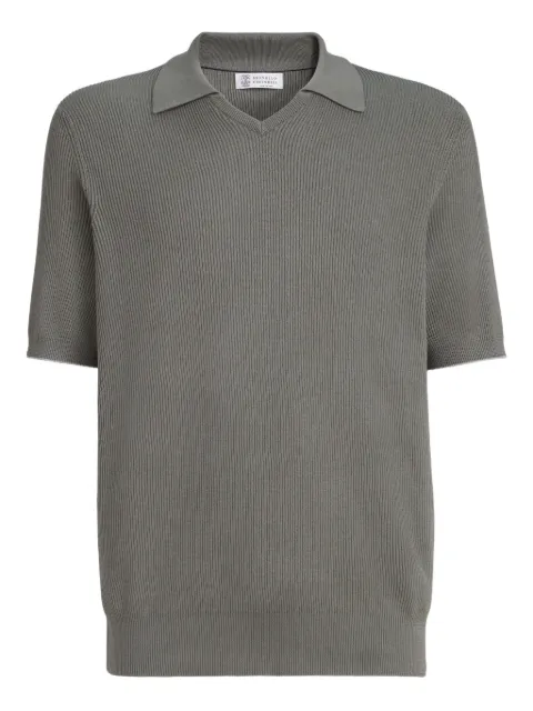 Brunello Cucinelli V-neck short-sleeve T-shirt