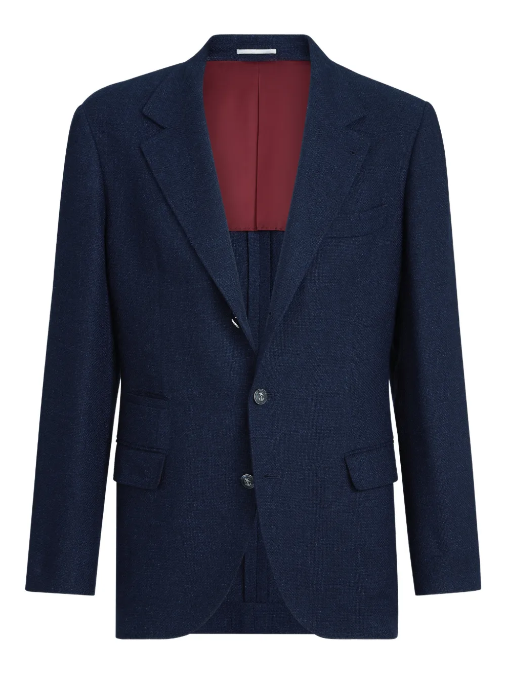Brunello Cucinelli notched-lapels blazer | Blue | Image 1