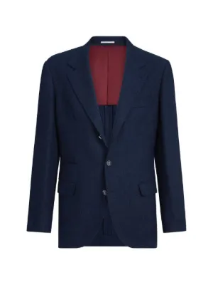 Brunello Cucinelli カシミア＆シルク ジャケット | ブルー | FARFETCH JP