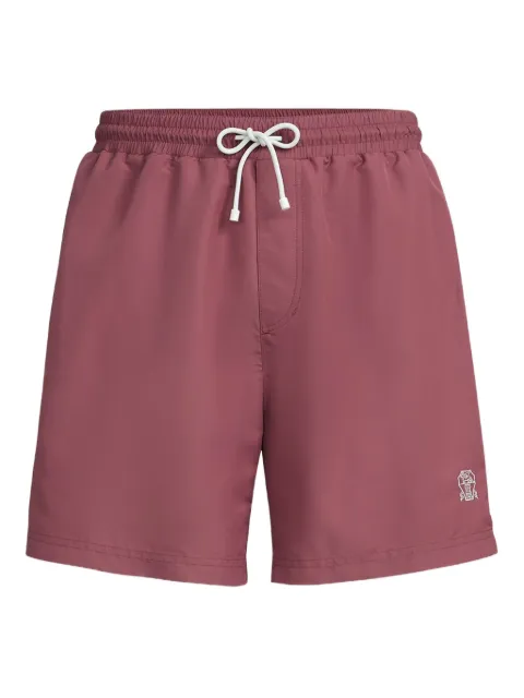 Brunello Cucinelli drawstring swim shorts
