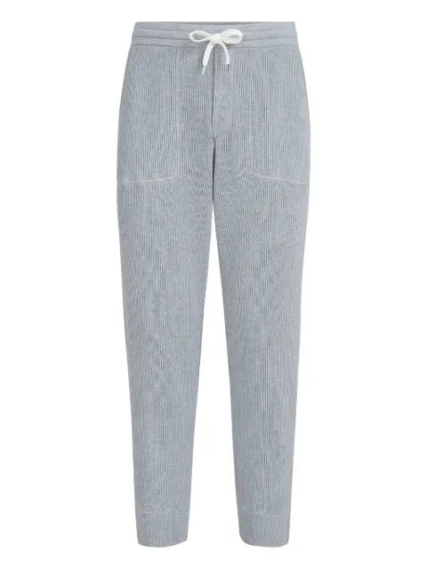 Brunello Cucinelli ribbed-knit track pants