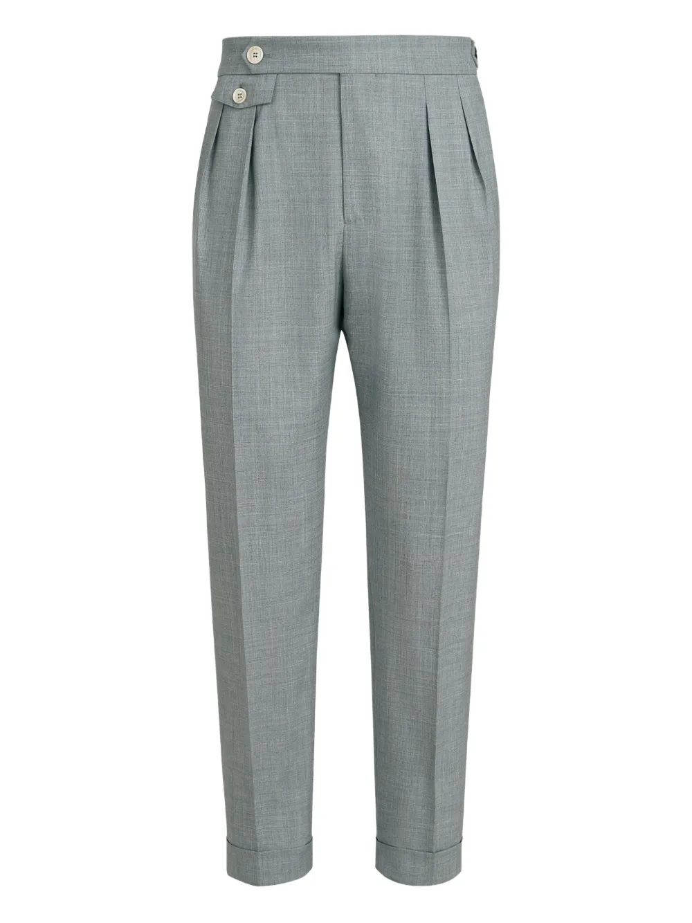 Brunello Cucinelli double-pleats trousers | Grey | Image 1