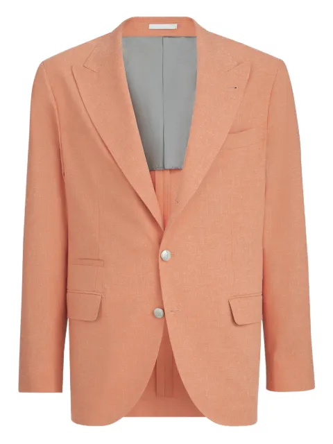 Brunello Cucinelli peaked-lapels blazer