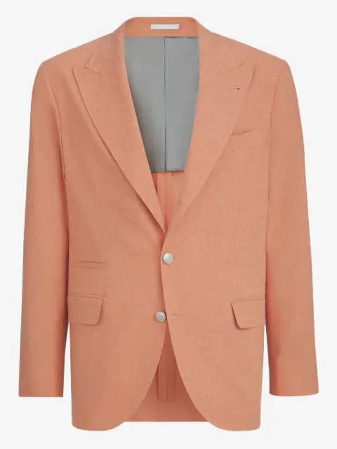 Brunello Cucinelli peaked-lapels blazer