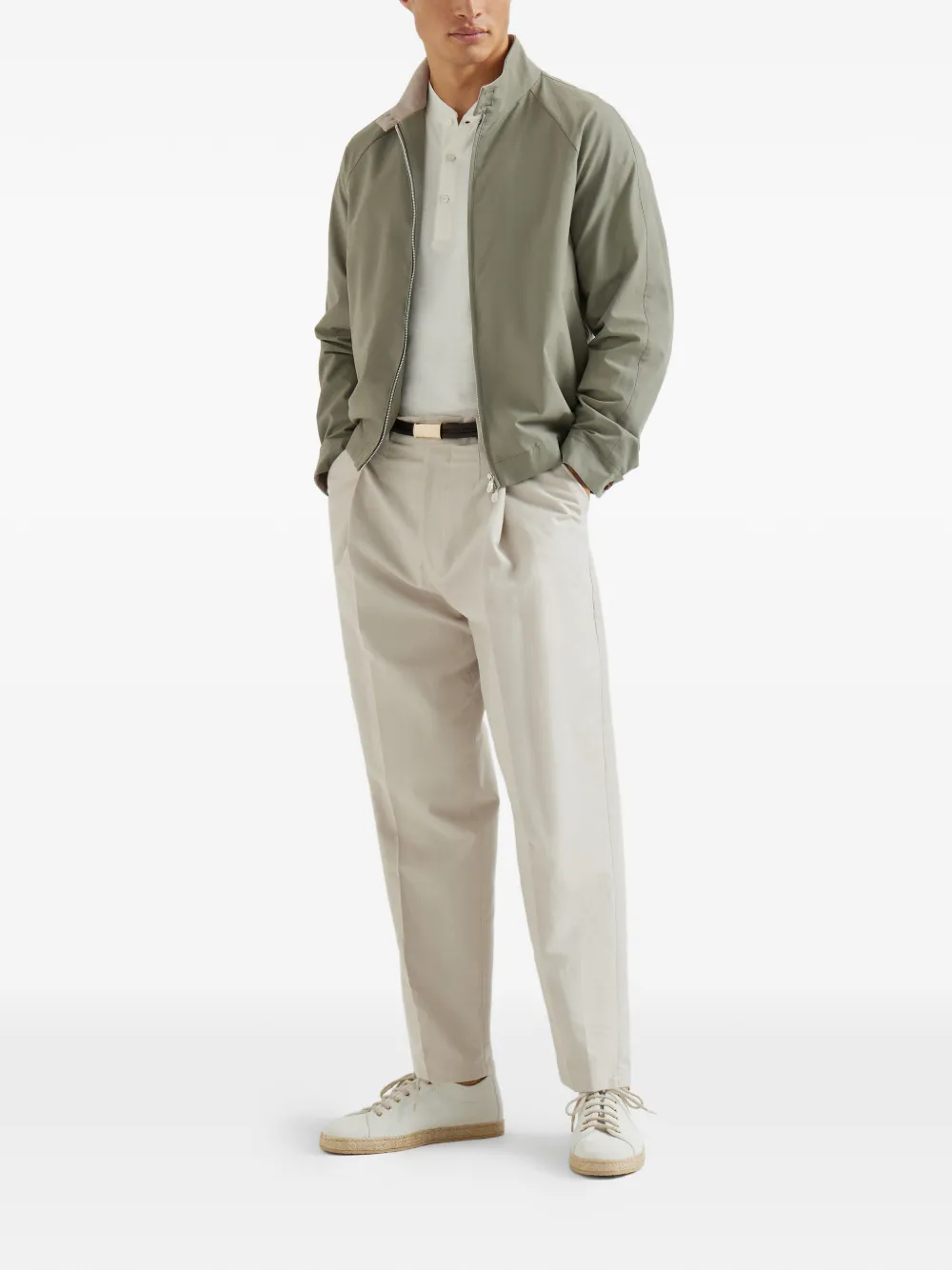 Brunello Cucinelli zip-up jacket | Lightweight Jackets | Image 2