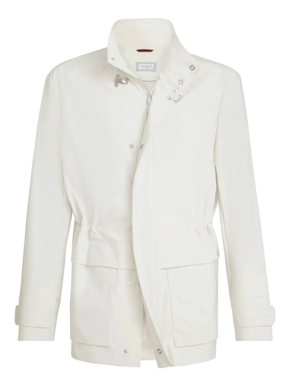 Brunello Cucinelli bonded nylon field jacket | Neutrals | Image 1