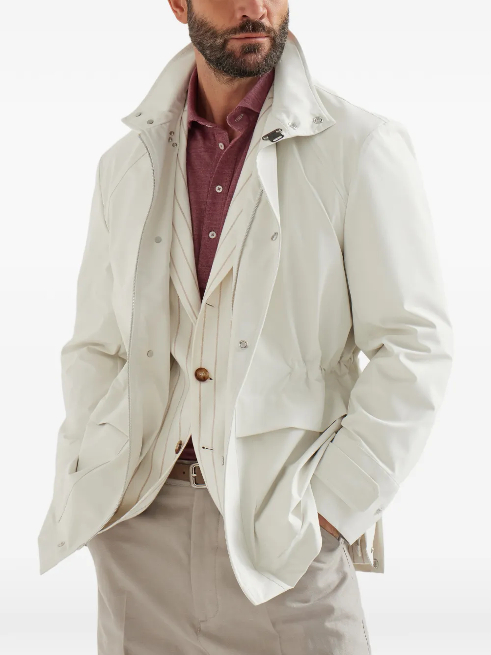 Bonded Nylon Field Jacket